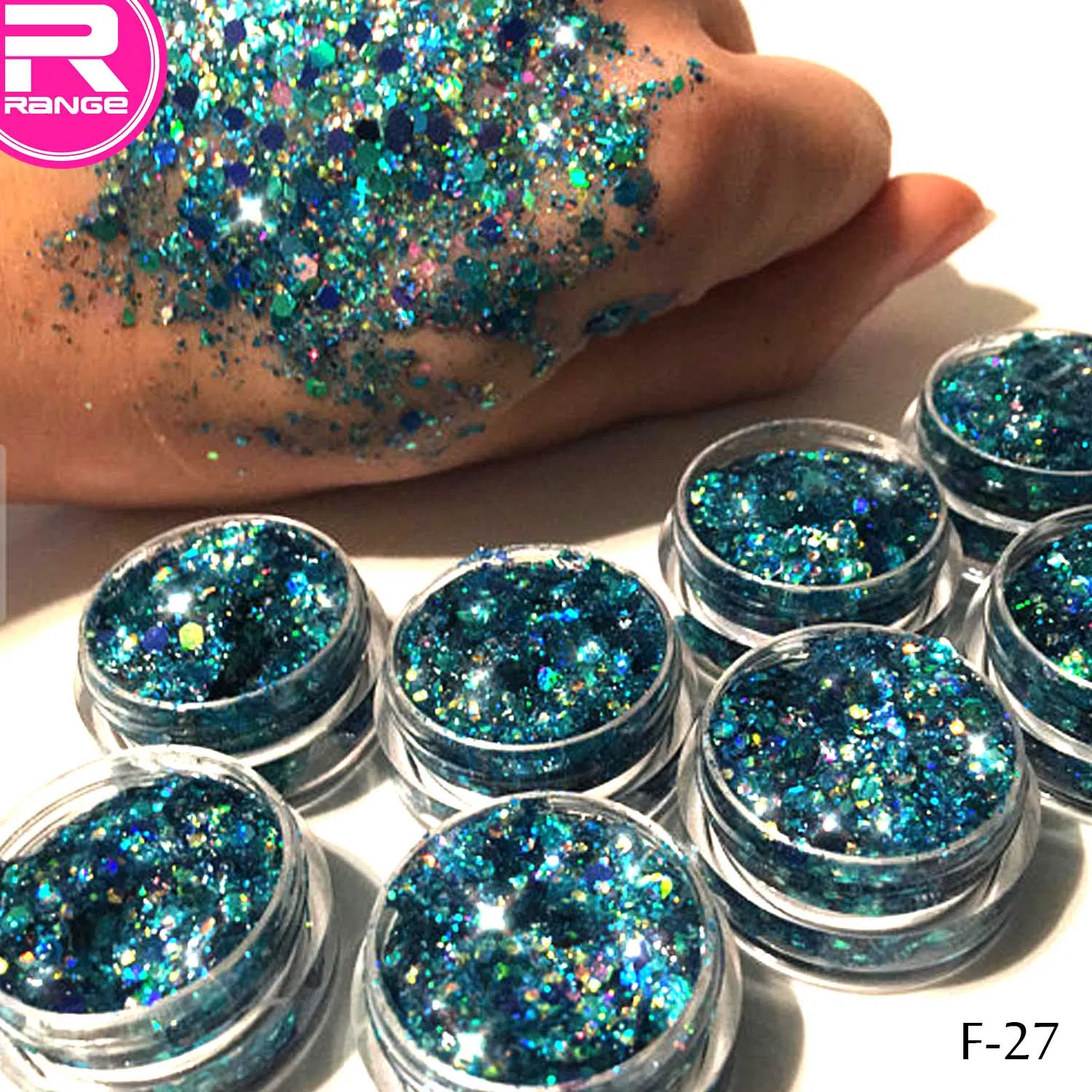 Popular Face and Body Glitter Cream Face Makeup Glitter Gel