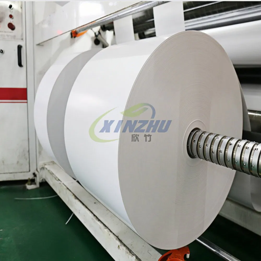 Coated 80GSM Paper Jumbo Roll Semi Glossy Label Material