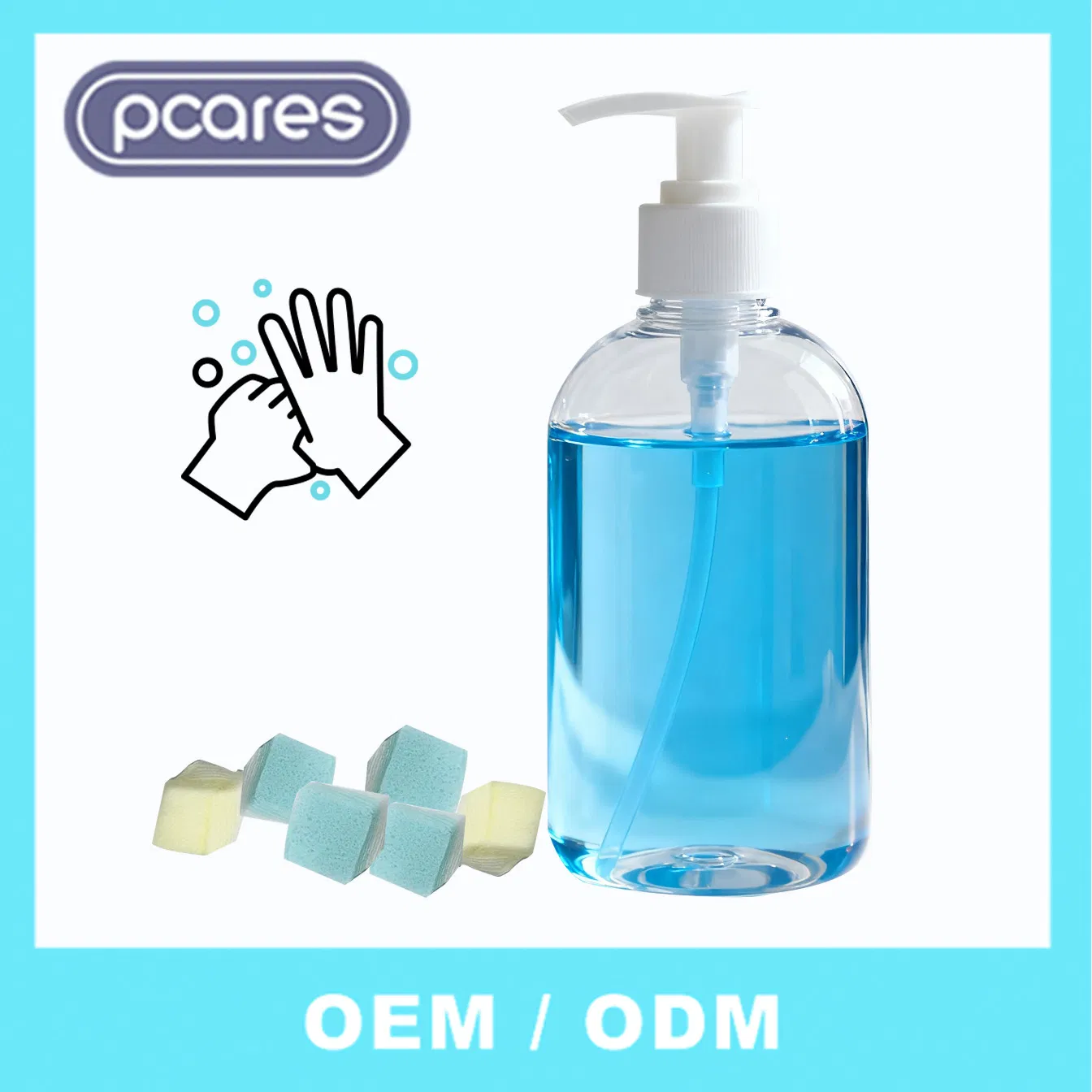 Natural Foaming Soap Tablets Multi-Purpose Eco-Friendly Solid Soap Sheets Biodegradable for Hand Washing
