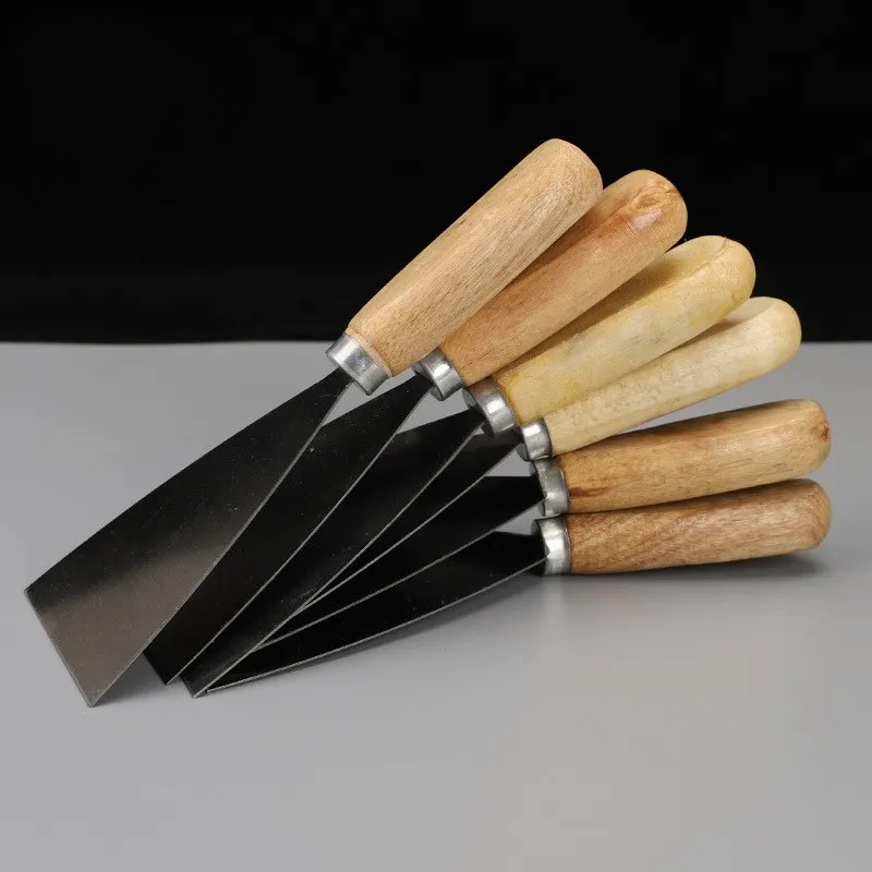 Plastering Trowel Finishing Trowel Set Wooden Handle Carbon Steel Trowel