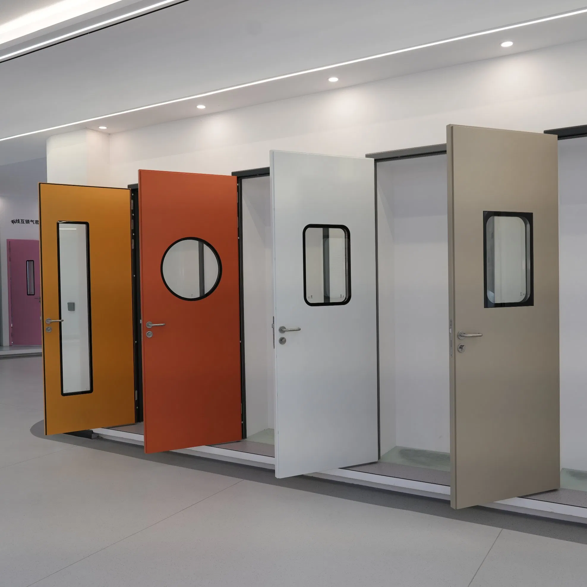 Customized Size Color Hospital-Grade Air-Tight Operation 2mm Lead Sheet Pure Lead Door Automatic Medical Door