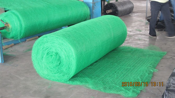 Geomat Stretch Net 500GSM White Green