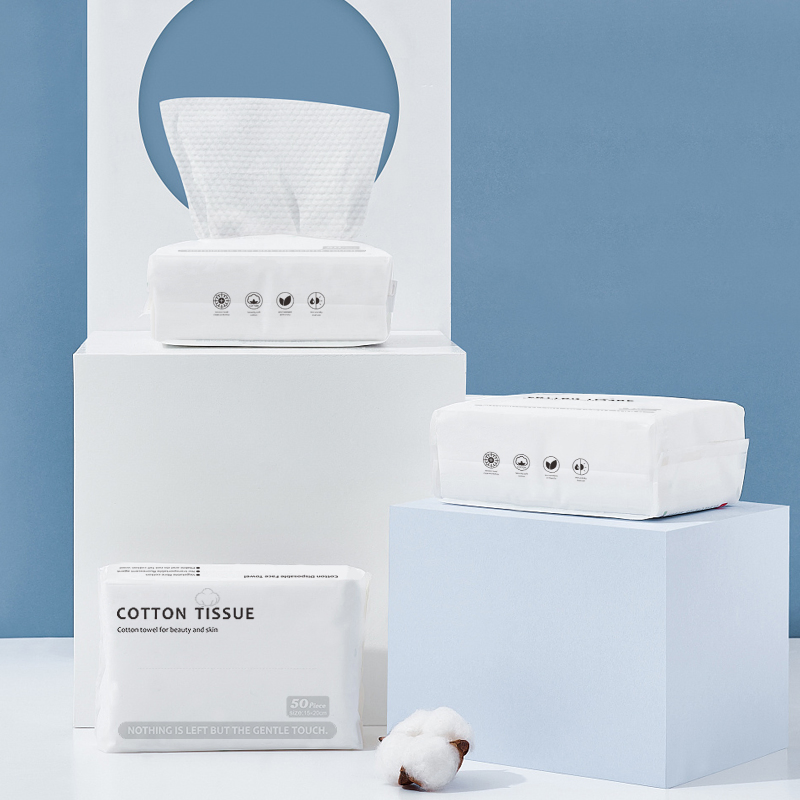 Multiuse Wet and Dry Non Woven Disposable Face Towel