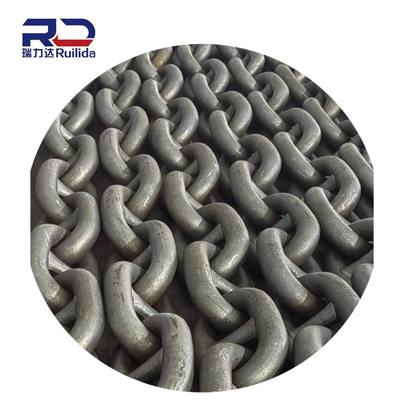 14-127mm U1/U2/U3 Marine Welded Stud Link Anchor Chain with CE Certificate