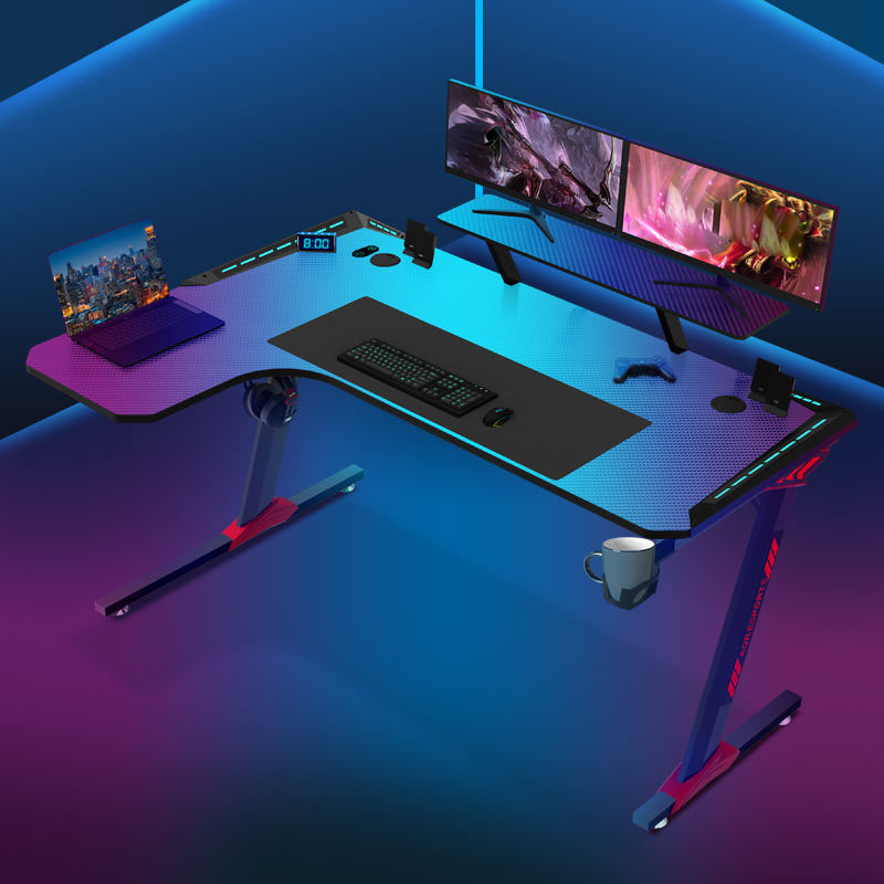 Factory Office Furniture Student Desk Writing Desk Games Competition Computer PC Gaming Table