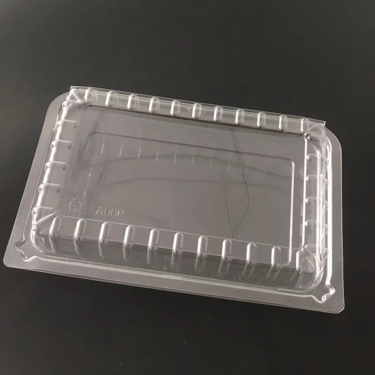 PET packaging box for suppermarket fruit and meats