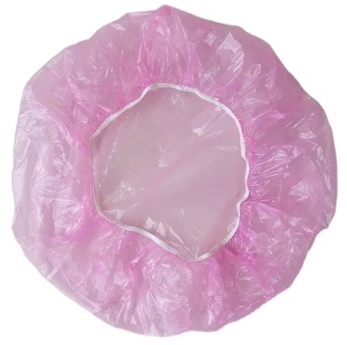 Hot Hotel Natural Bath Cheap Disposable Elastic Shower Cap Disposable Shower Cap