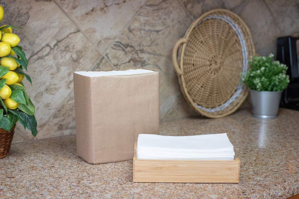 1ply Napkins Paper 23*32 Cm Tissue Napkins 200sheets for Hotel and Kitchen