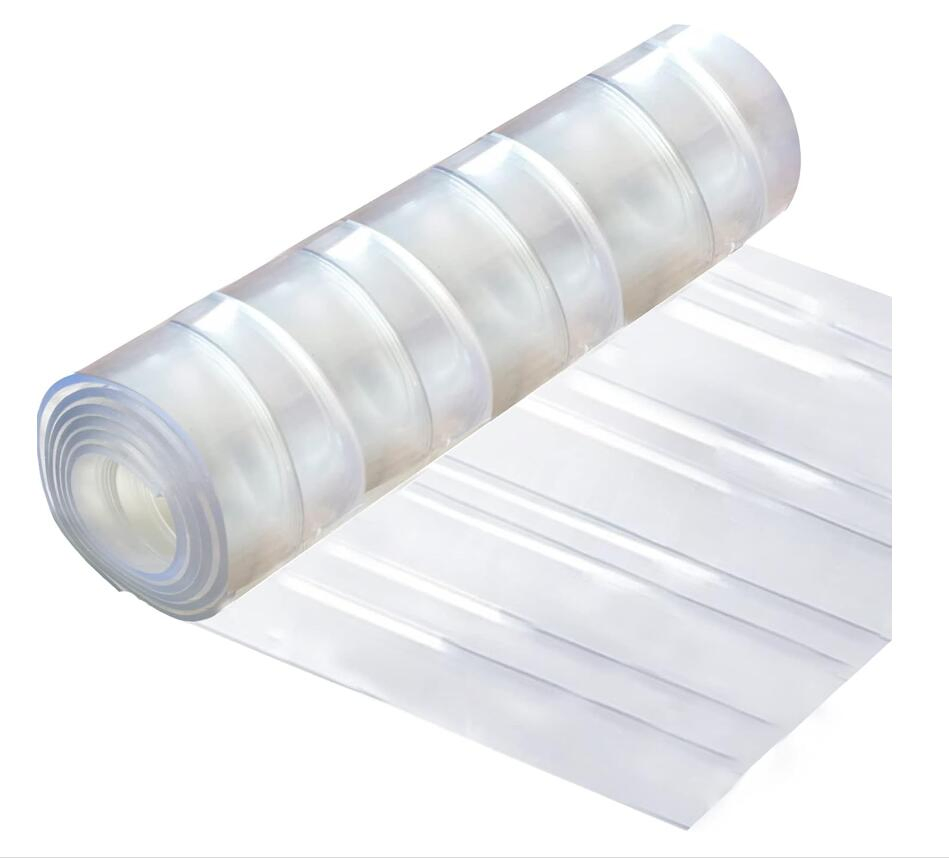 PVC Clear Plastic Transparent Strip for Door Curtain Industry Use
