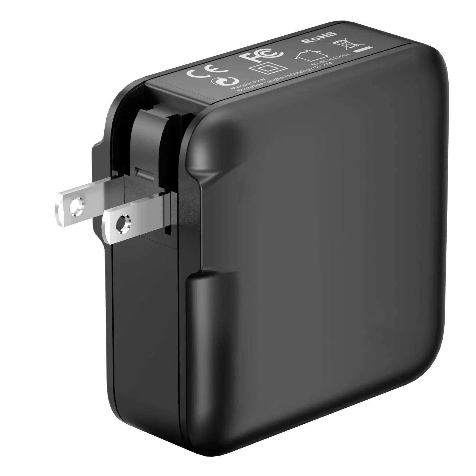 Зарядное устройство 140W с 4 портами, белое/черное