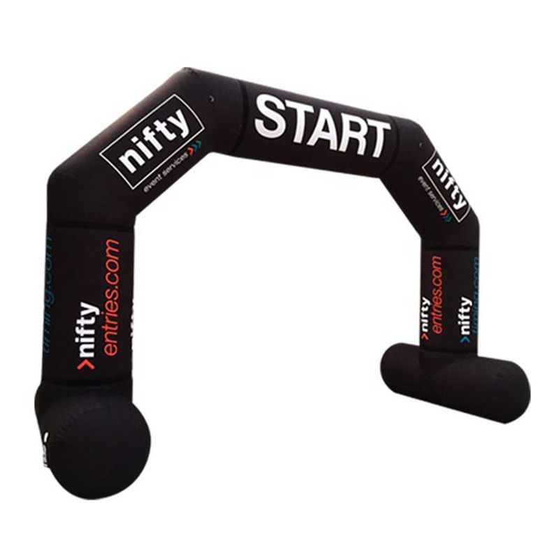 Factory Customized Air Arch Sponsor Branding Start Finish Line Sports Advertising Inflatables