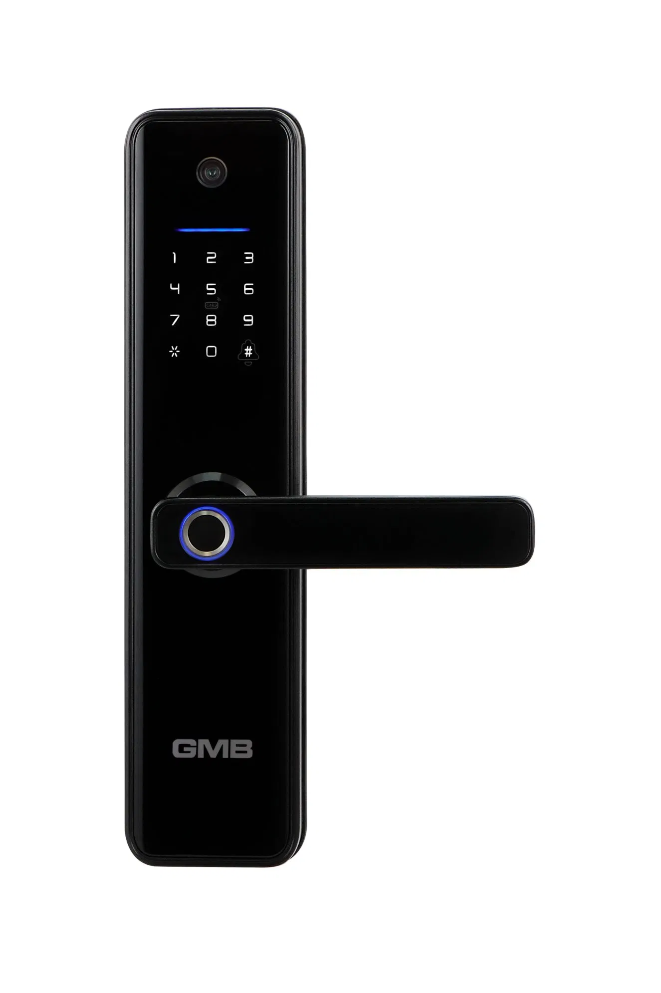 High Security Fingerprint/RFID Card/WiFi/Tuya/TT APP/ with Camera Intelligent Anti-Peep Digital Smart Door Lock (660P)