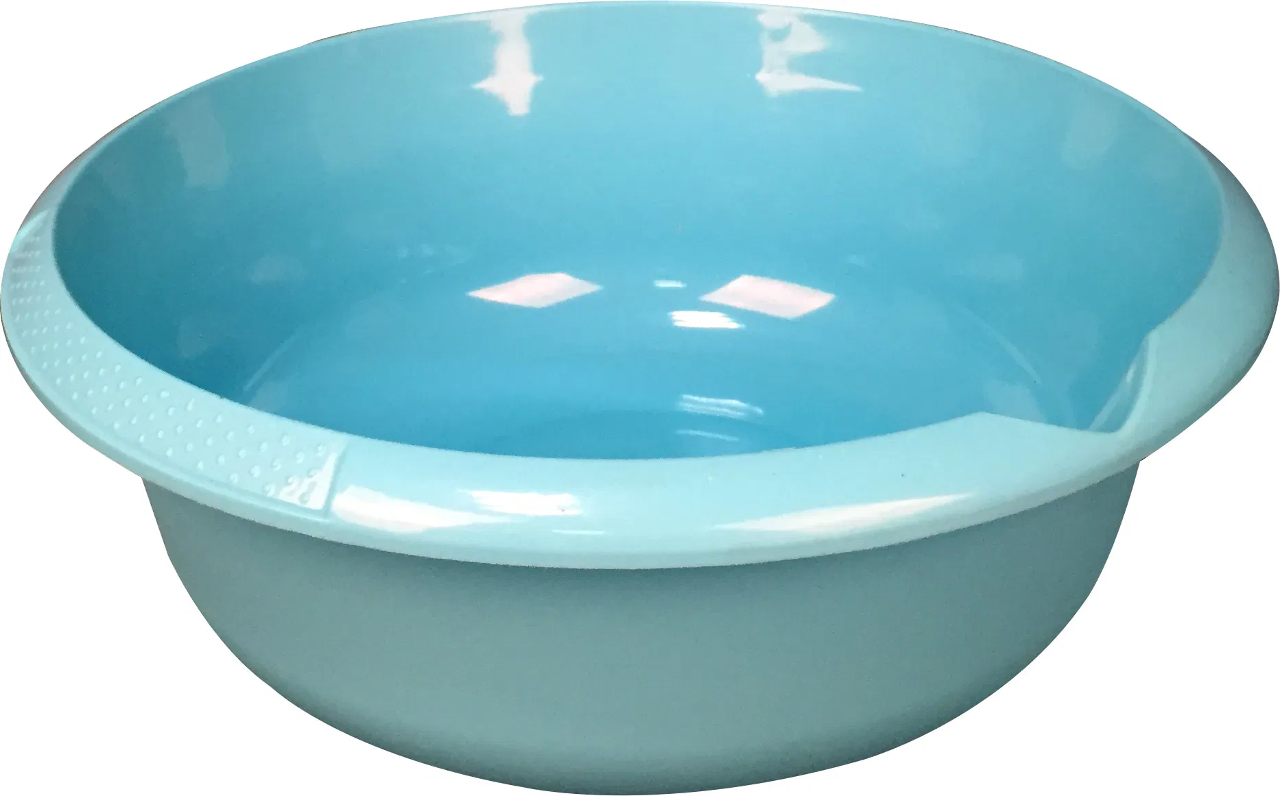 12 Litre Wash Basin with Mouth Large Household Thickened Plastic Bucket