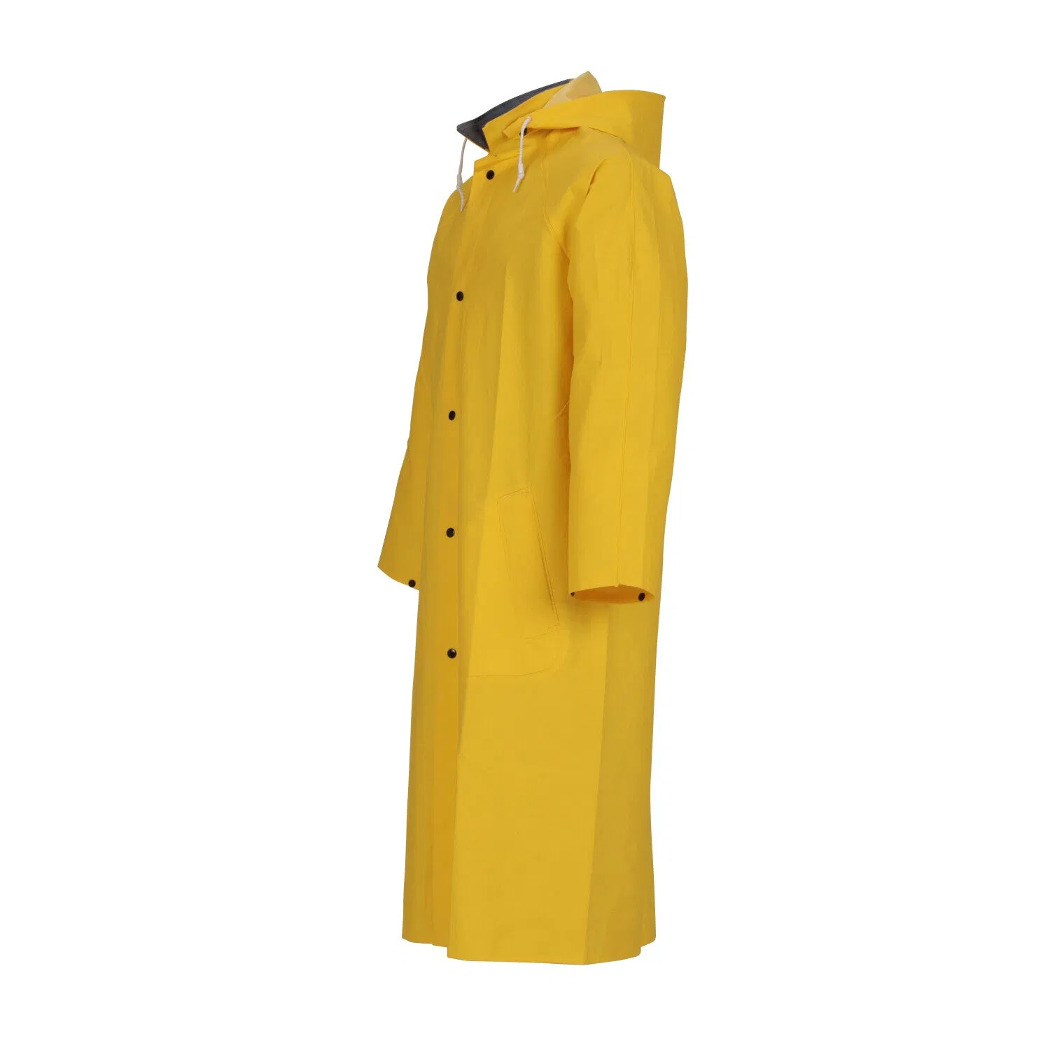 High Quality PVC Security Waterproof Yellow Raincoat Yellow Industrial Raincoat