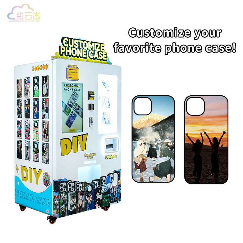 Caiyunjuan Phone Case Printer Vending Machine Manufacturing Phone Case Self-Service Vending Machine UV Printer Bulk