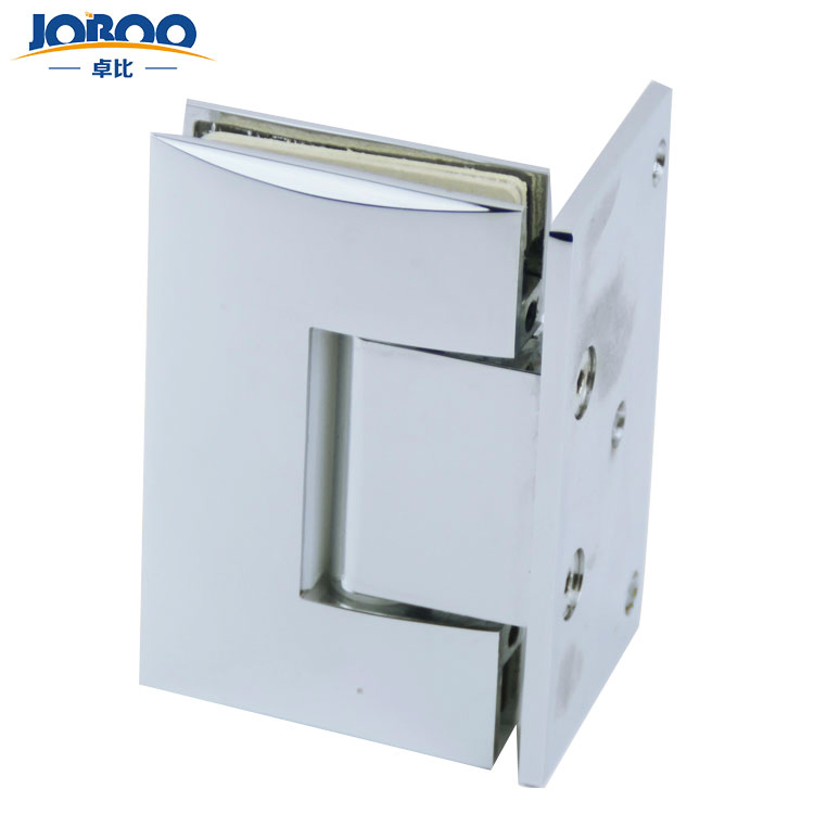 Door Handle with Foot Round Fittings Glass Shower Clamp