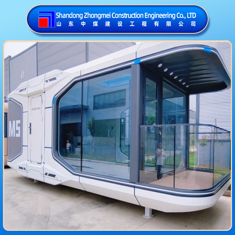 Modern Space Capsule Cabin with Insulated Wall and Flooring