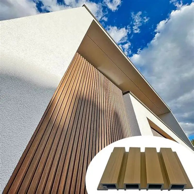 Hot Sell Wood Composite Wall Panel Outdoor PVC Wall Panel External WPC Wall Panels