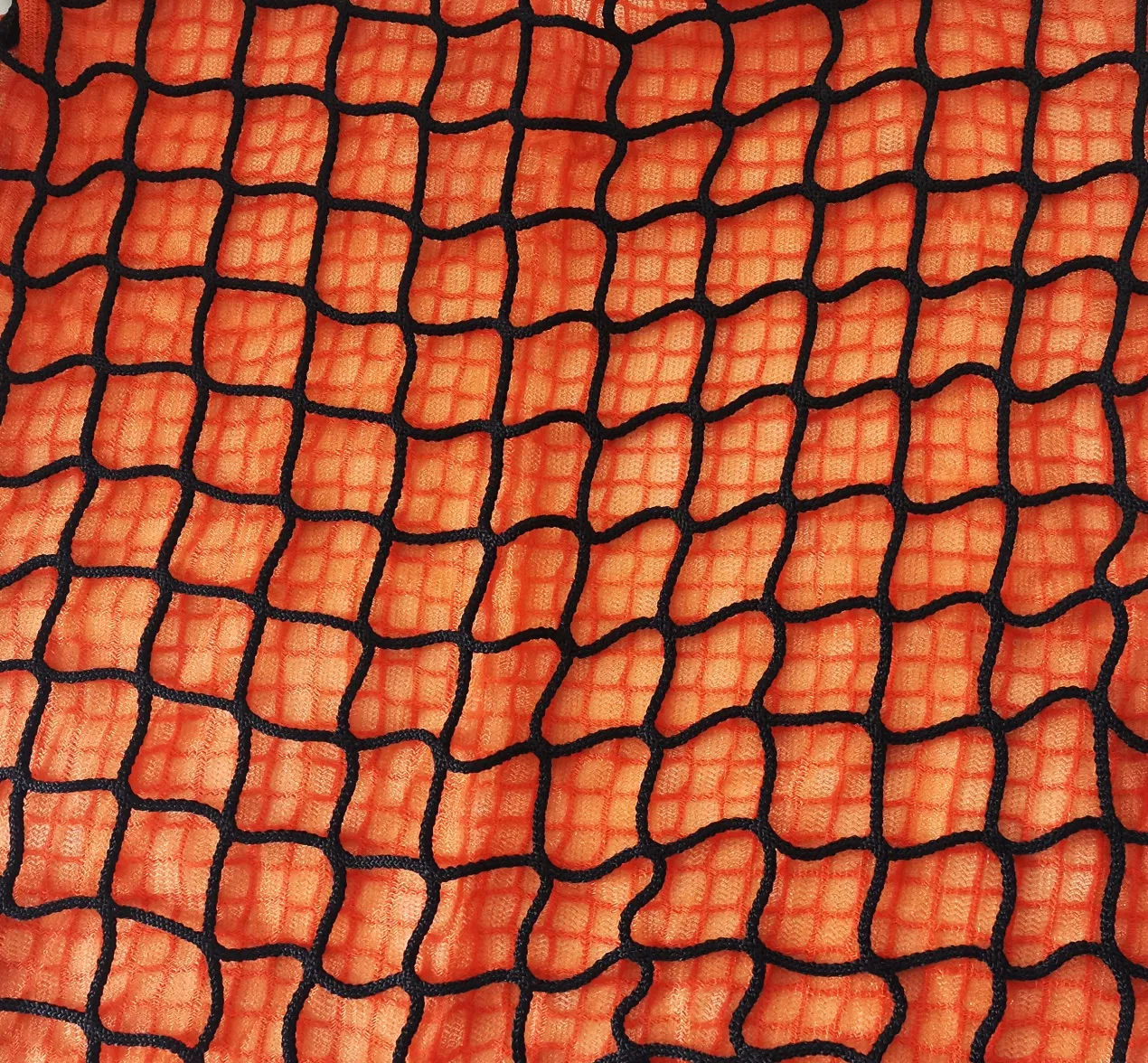 Three Layer Knotless Safety Scaffolding Net for Worker Safety