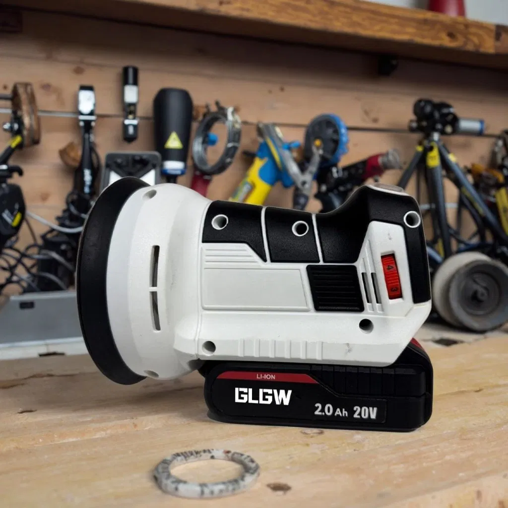 Multi-Function Cordless Power Tools Battery Operated DC Sander Orbital Electric Rotary Brushless Sander for DIY Grading