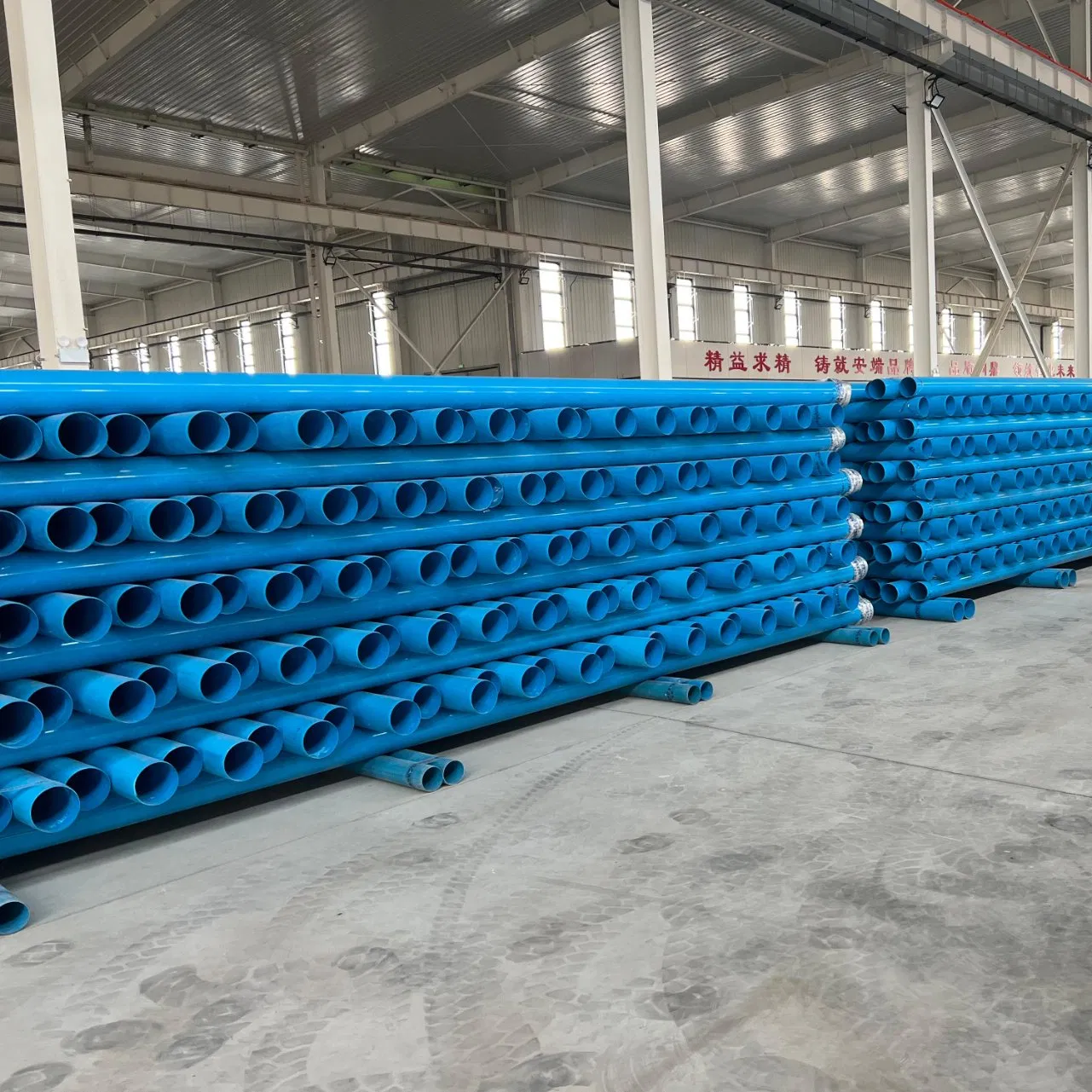 Durable Blue PVC-O Pipe for Easy Install Water Applications 6 Meters