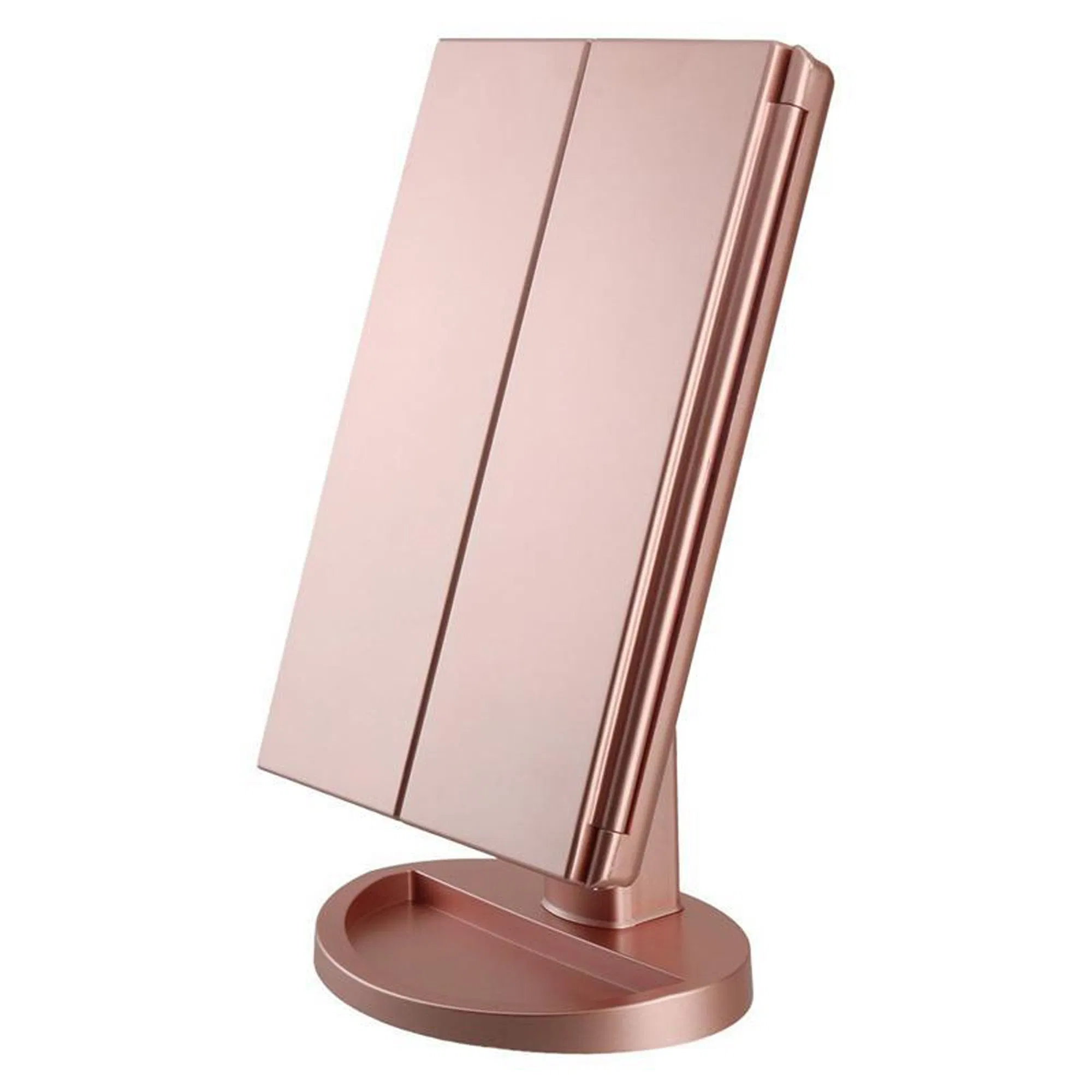 21 LED Lights Touch Screen and 3X/2X/1X Magnification Modes Make up Lighted Vanity Mirror