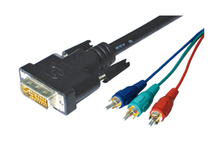 HDMI/DVI to RCA Plug Cable