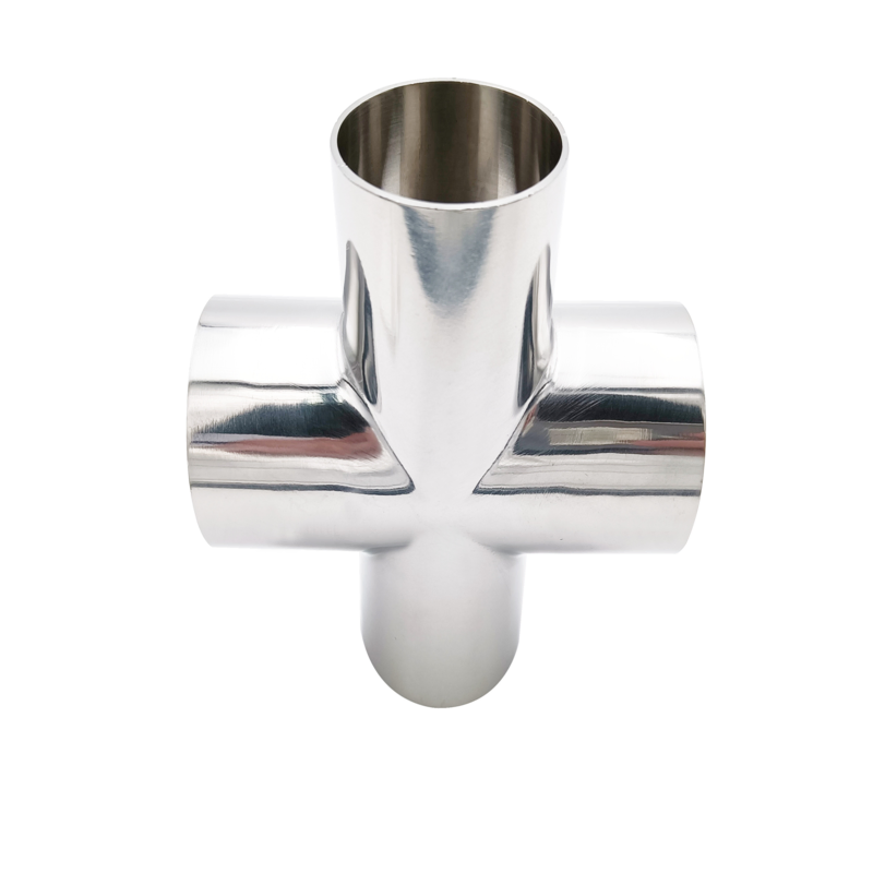 High-Performance Vacuum Cross Connector with ANSI/DIN/GB Standard Options