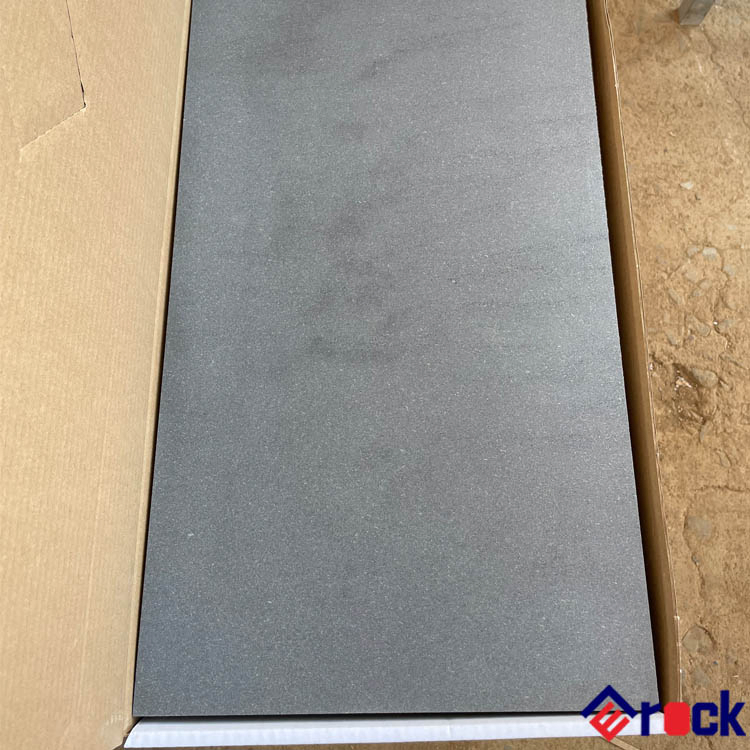 China Cheap Honed Grey Basalt for Indoor and Outdoor Floor Tiles