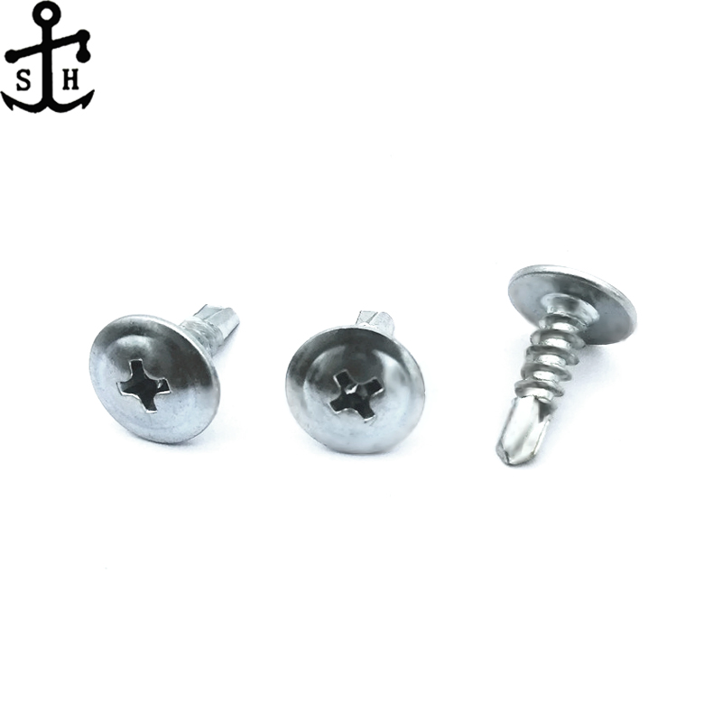 Zinc Phillips Wafer Truss Head Tek Self Drilling Sheet Metal Screws Made in China