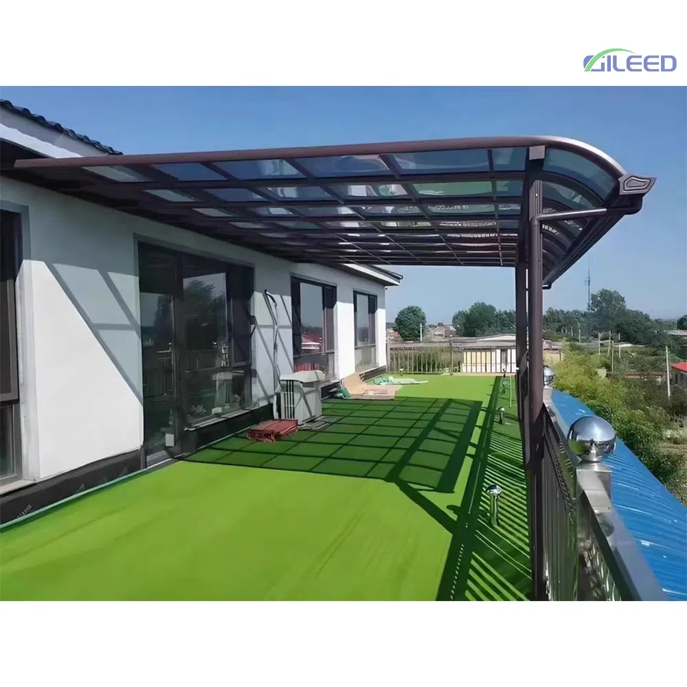 Factory Sale Aluminum Outdoor Garden Yard Sheltering Dark Sunshade Awning