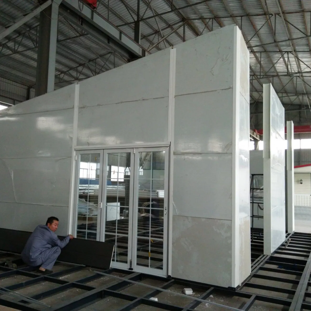 Low Cost Luxury Modern Tiny Prefab Log Wood Houses/House Made in China