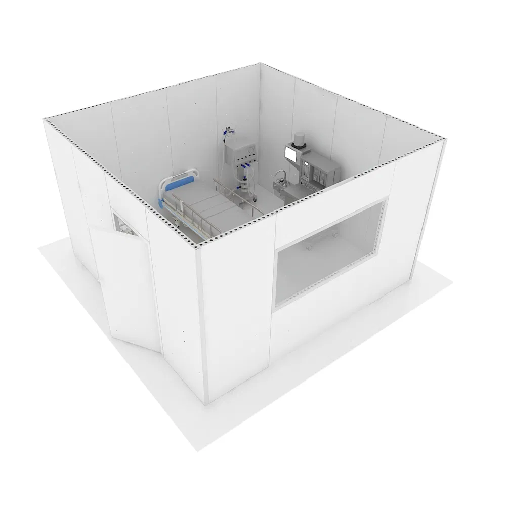 Portable Medical Isolation Booth for Patient Protection and Safety