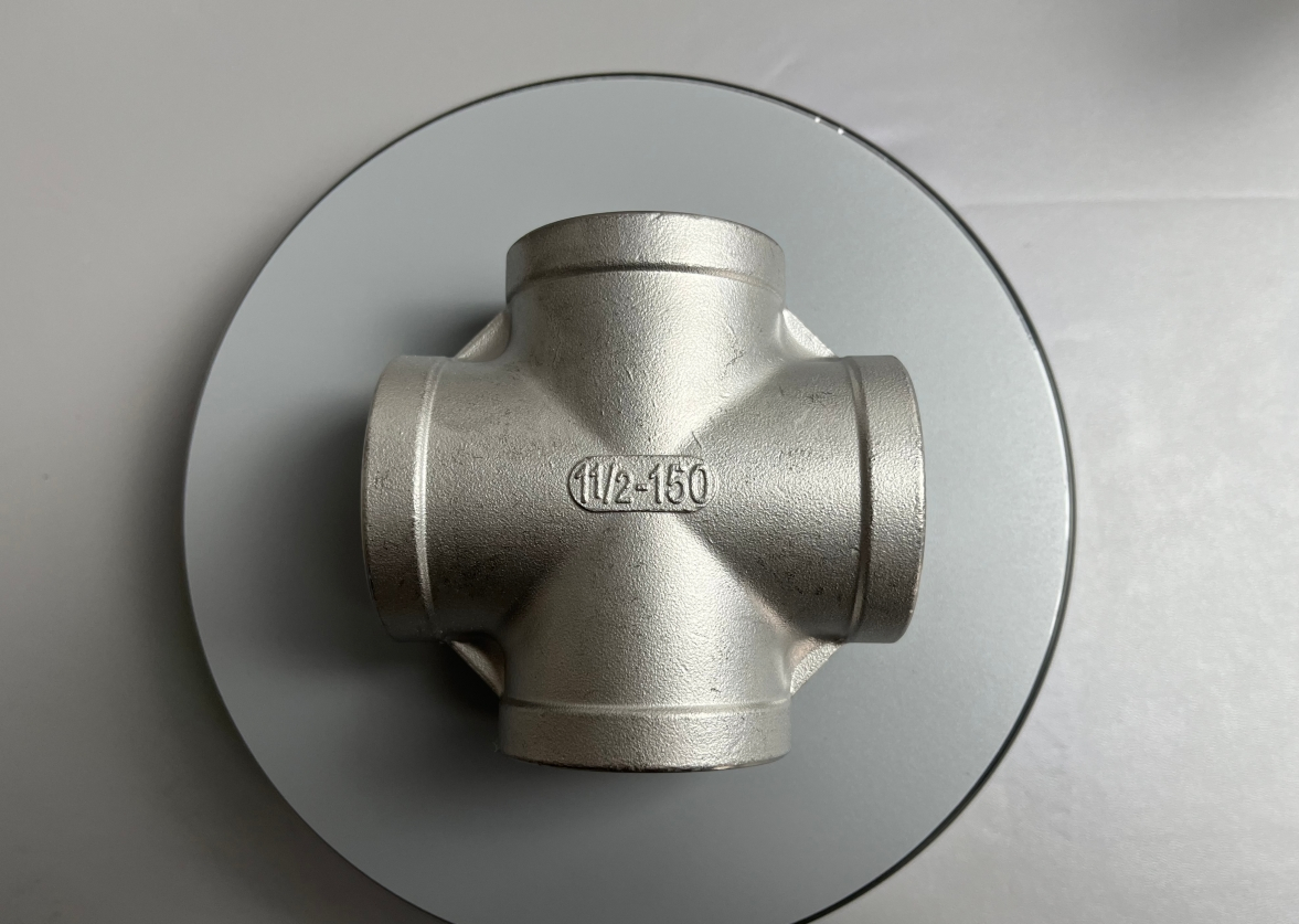 Medium Pattern Investment Casting Stainless Steel Cross-Pipe Fittings Factory Outlet