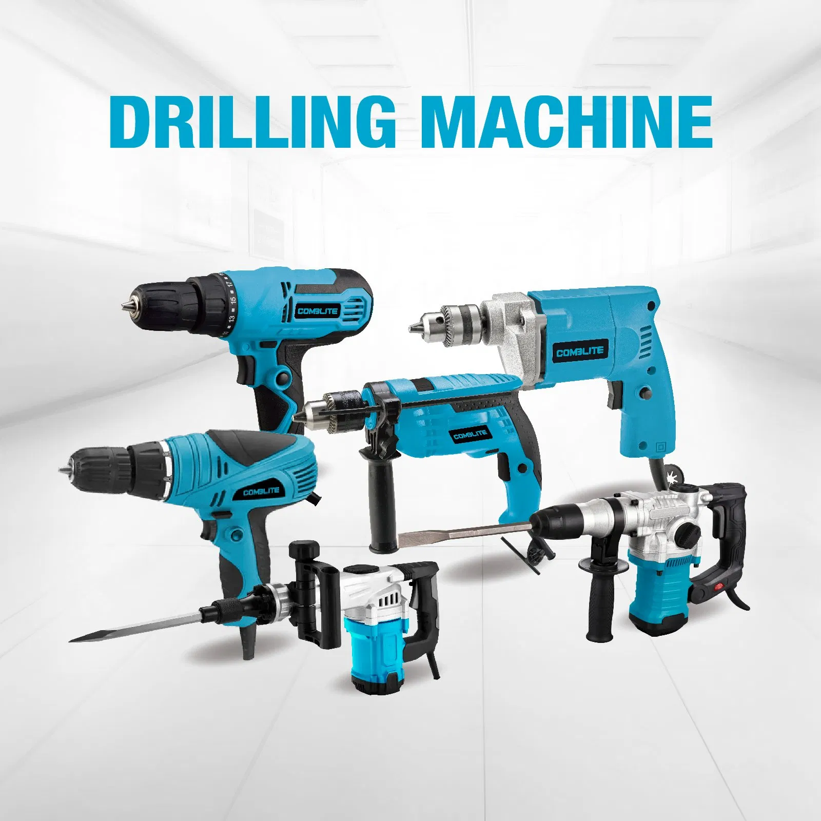 Бетономешалка Efftool 1850W для цемента