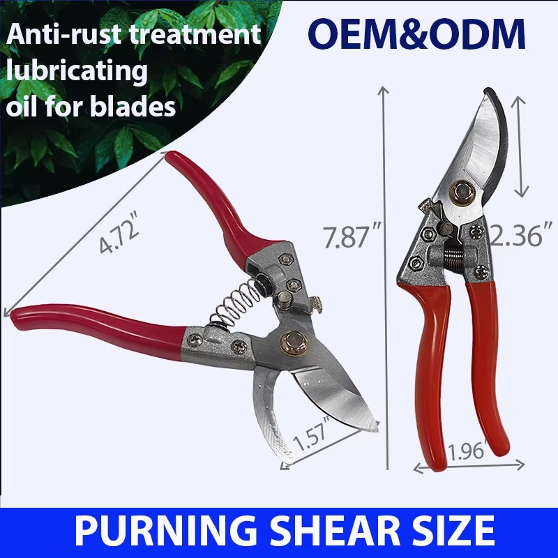 Профессиональные садовые секаторы с долговечным лезвием
