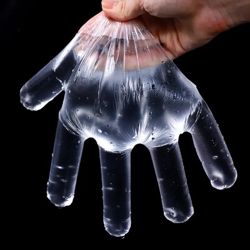 Competitive Price Disposable PE HDPE CPE Gloves Clear Polythene for Cleaning