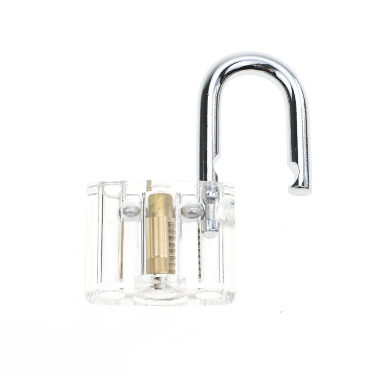 Pick Cutaway Padlock Lock for Locksmith Practice Training Skill Set Top Quality (YH9140)