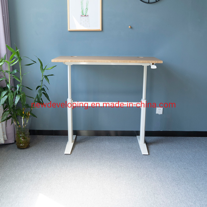 Chinese Factory Laptop Table Bamboo Office Computer Table