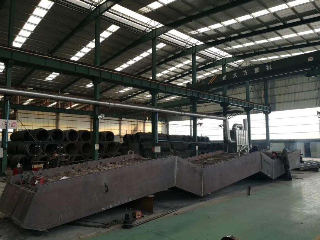 Large Span Prefab Steel Structure Pedestrian Overcrossing/Overpass Bridge