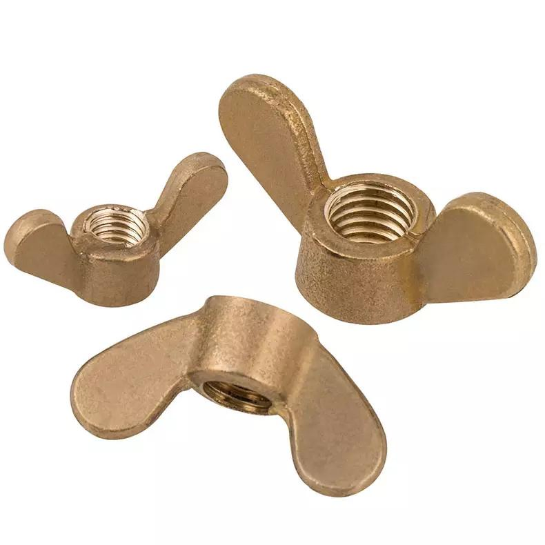 DIN315 M24 M8 M4 Copper Brass Butterfly Wing Nut