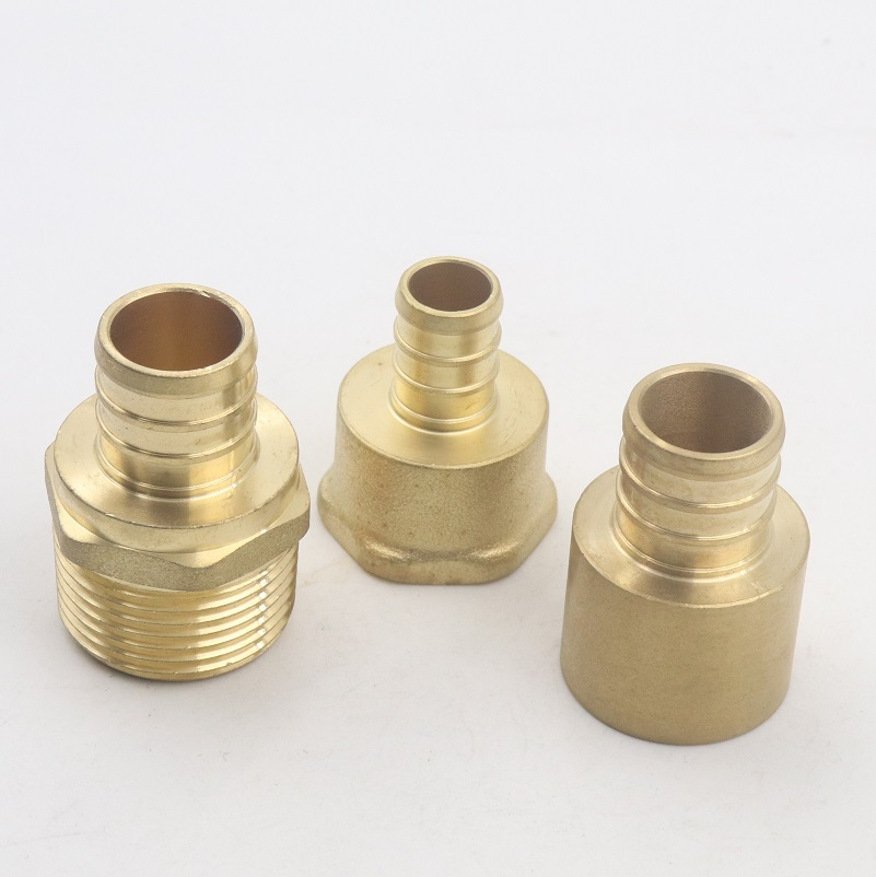 1/2" NPT Lead Free Female Pex Coupler Fitting