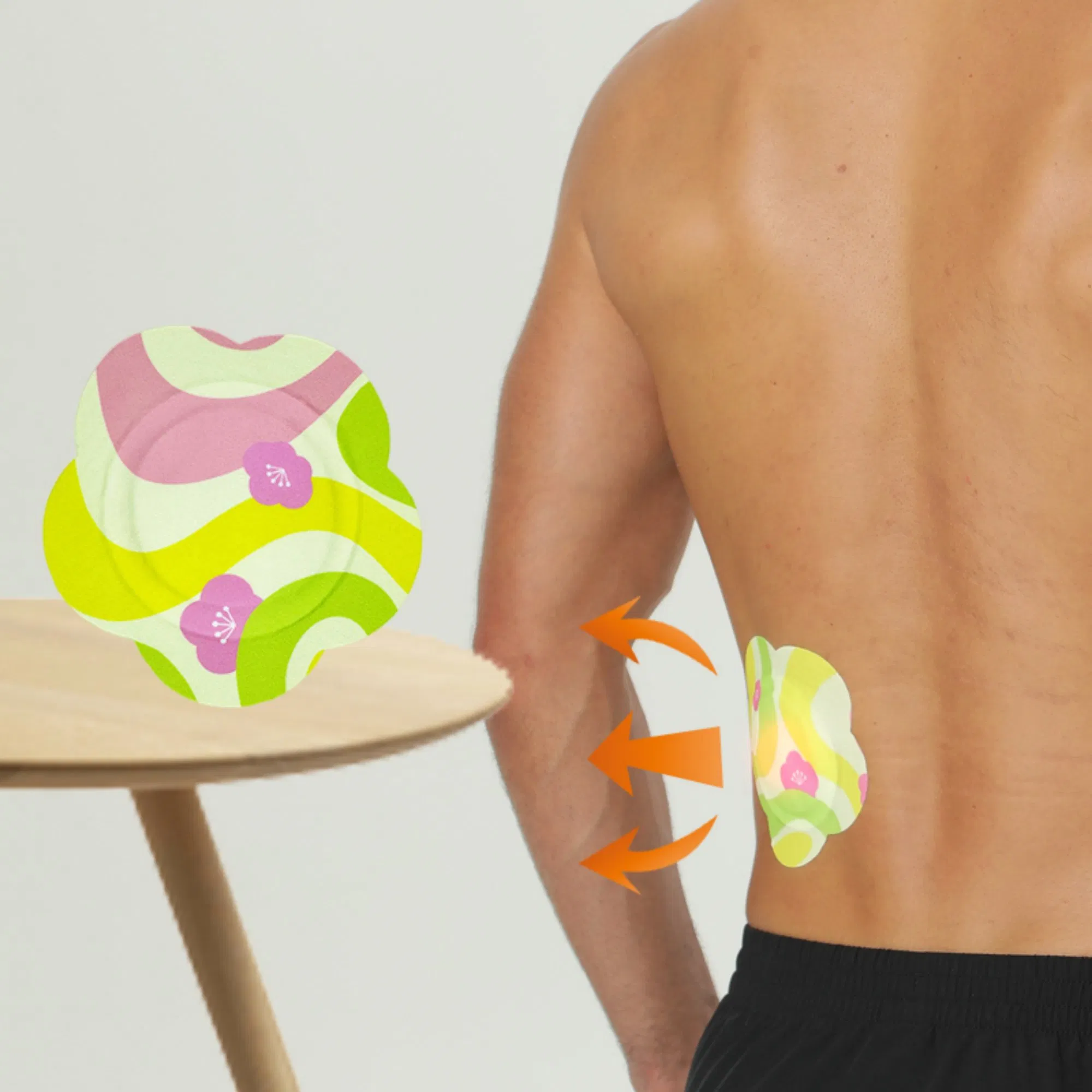 All Day Comfort Ergonomic Design Wearing Heat Therapy Patch