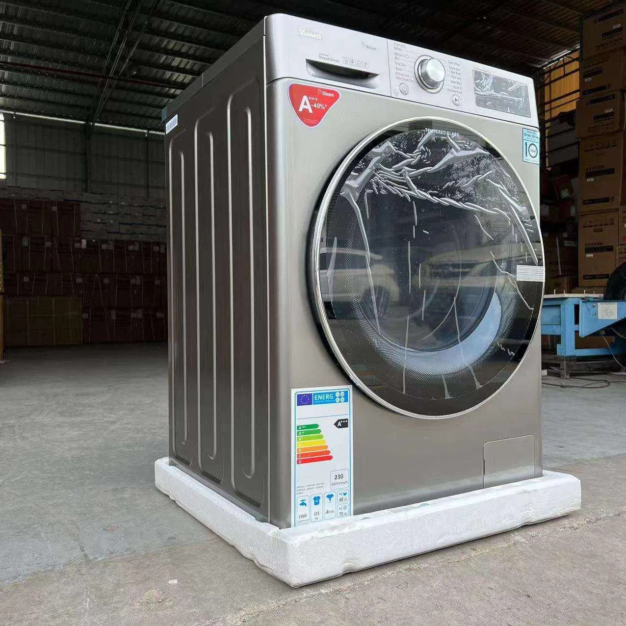 Smart Front Loading Full Automatic Bucket Clothes Laundry Washing Machine