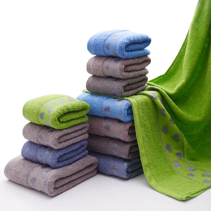 China Wholesale Plain Towels Bath Set Luxury Hotel 100% Cotton Towels