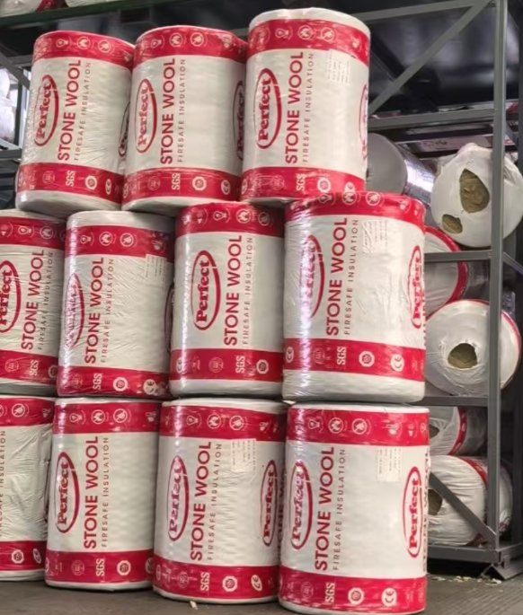 Rockwool Blanket Mineral Wool Blanket Rockwool Roll Wire Mesh
