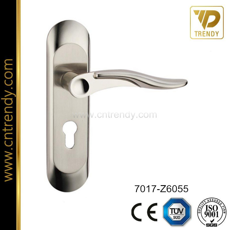 Door Hardware Zinc Alloy Handle Lock (7017-Z6055-CL)