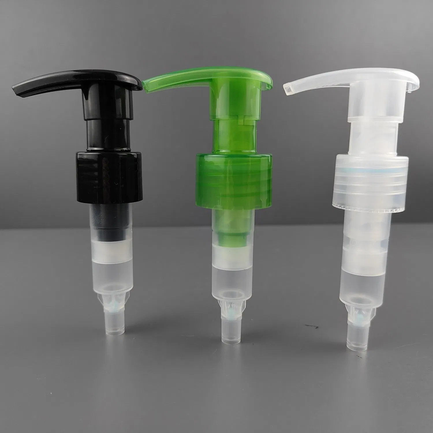 New Design All Plastic Transparent Left Right Lotion Pump for Shampoo
