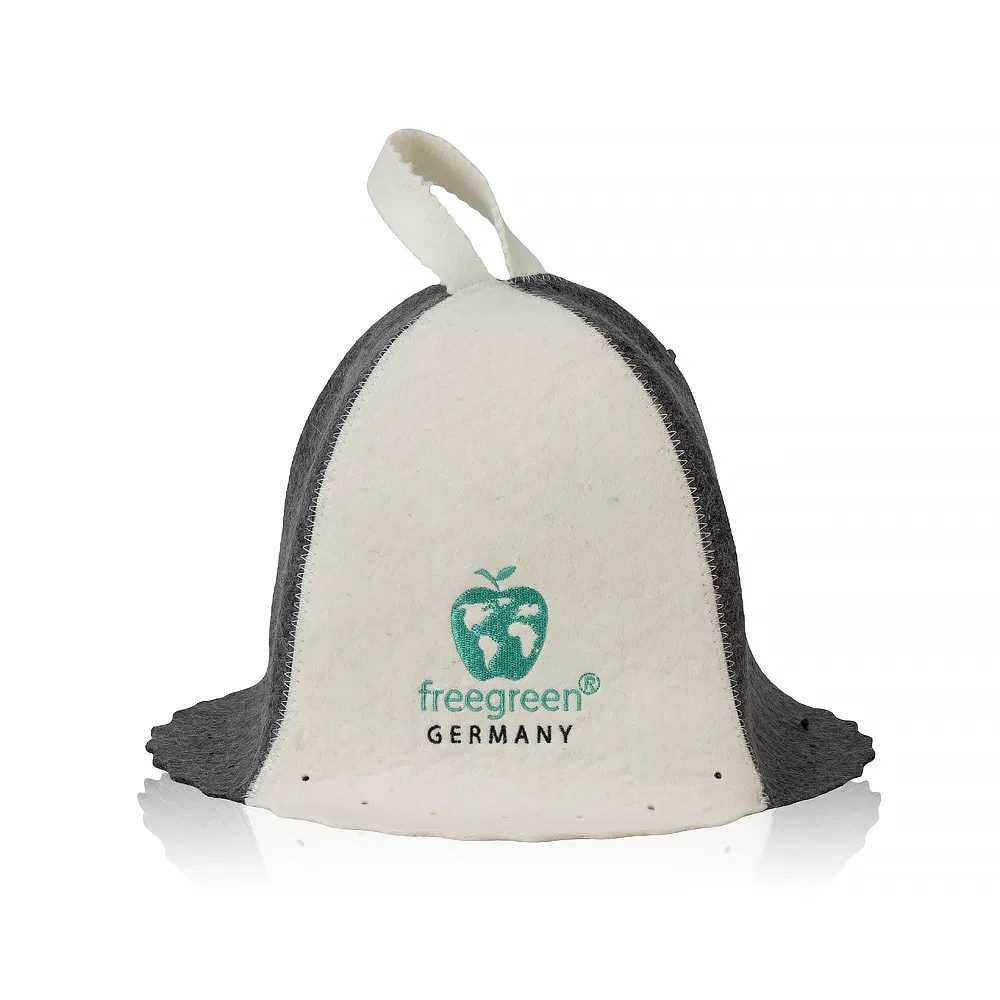 Felt Bath Hat Wool Sauna Hat Thickened Absorbent Bathroom Sauna Hat Protect Hair for Women and Men