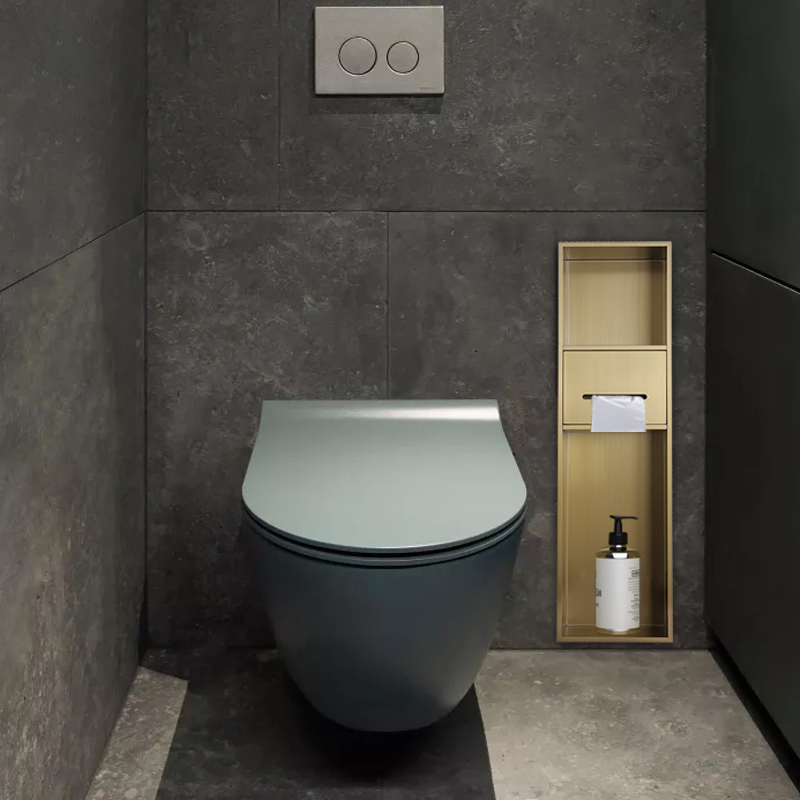 Встраиваемая ниша для душа из нержавеющей стали